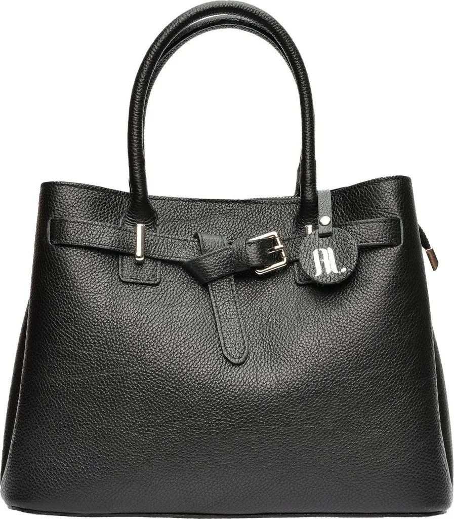 Sac de Cours et Bureau Anna Luchini Noir AL 117 : Chic et Spacieux