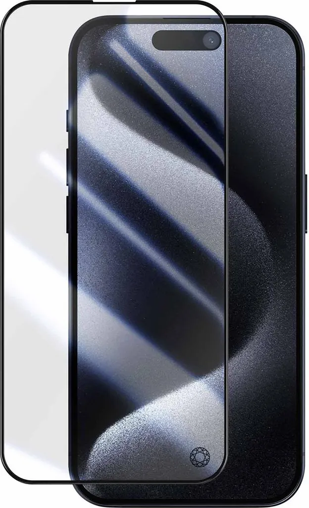 Force Glass iPhone 15 Pro Max Pellicola Organica 2.5D Originale Trasparente
