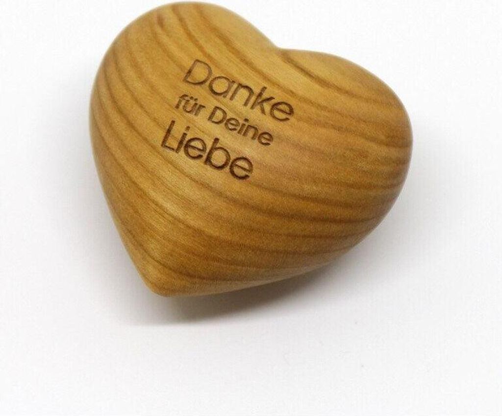 Thankgoods Holzherz Danke für Deine Liebe