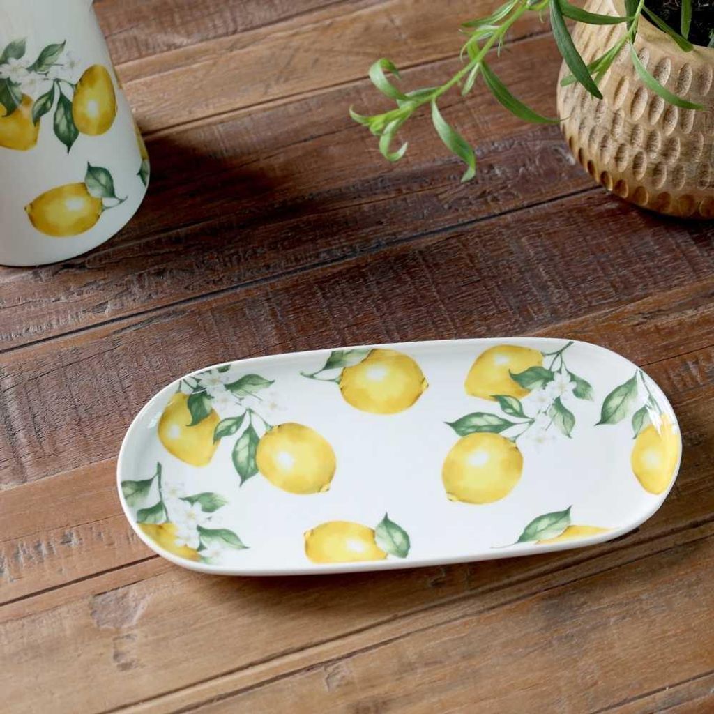 Chic Antique Plätzchenteller MAISON CITRON Tablett Teller Produktbild 