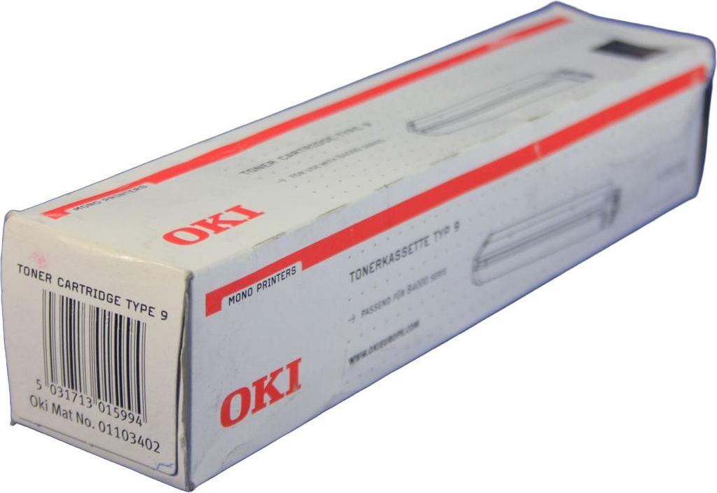 OKI Original-Toner 01103402 TYPE 9 Schwarz B4100 B4200 B4300 B4350 3000 Seiten