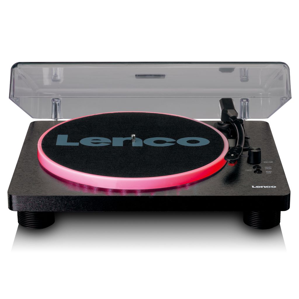 Lenco LS-50LED BK - Plattenspieler mit