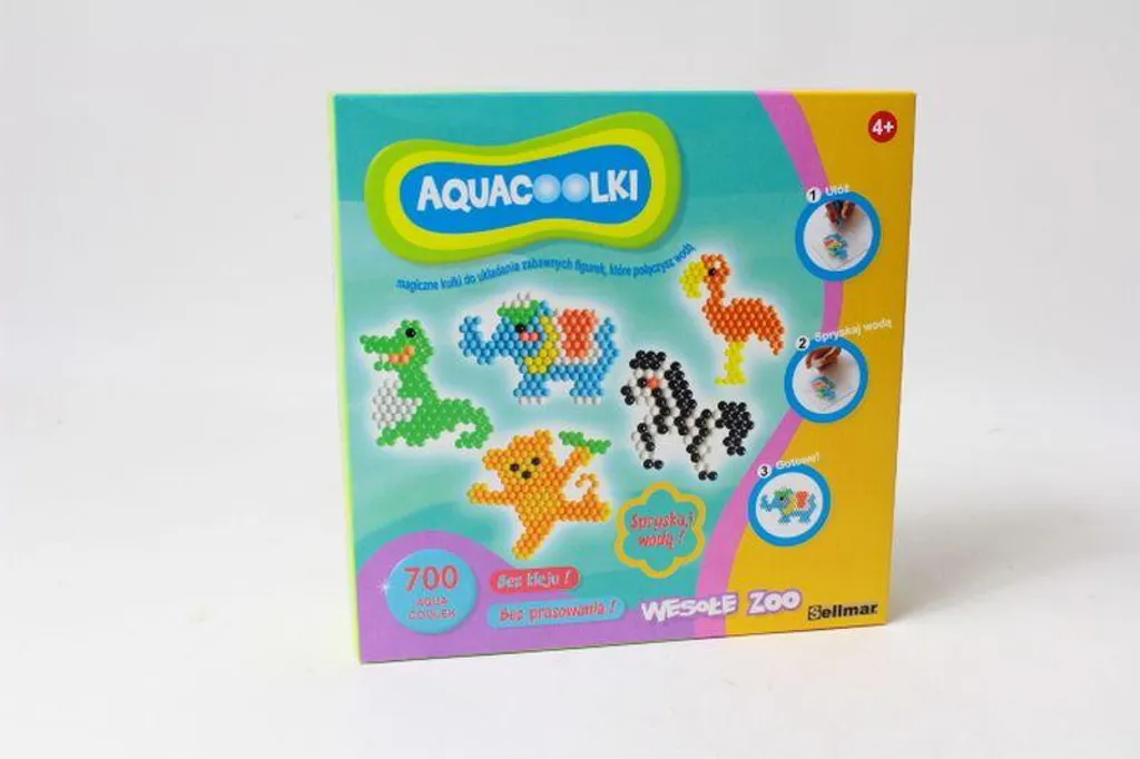 Gourde Enfant Anti-fuite Aquacools Happy Zoo AC004 52105 avec Paille Inox