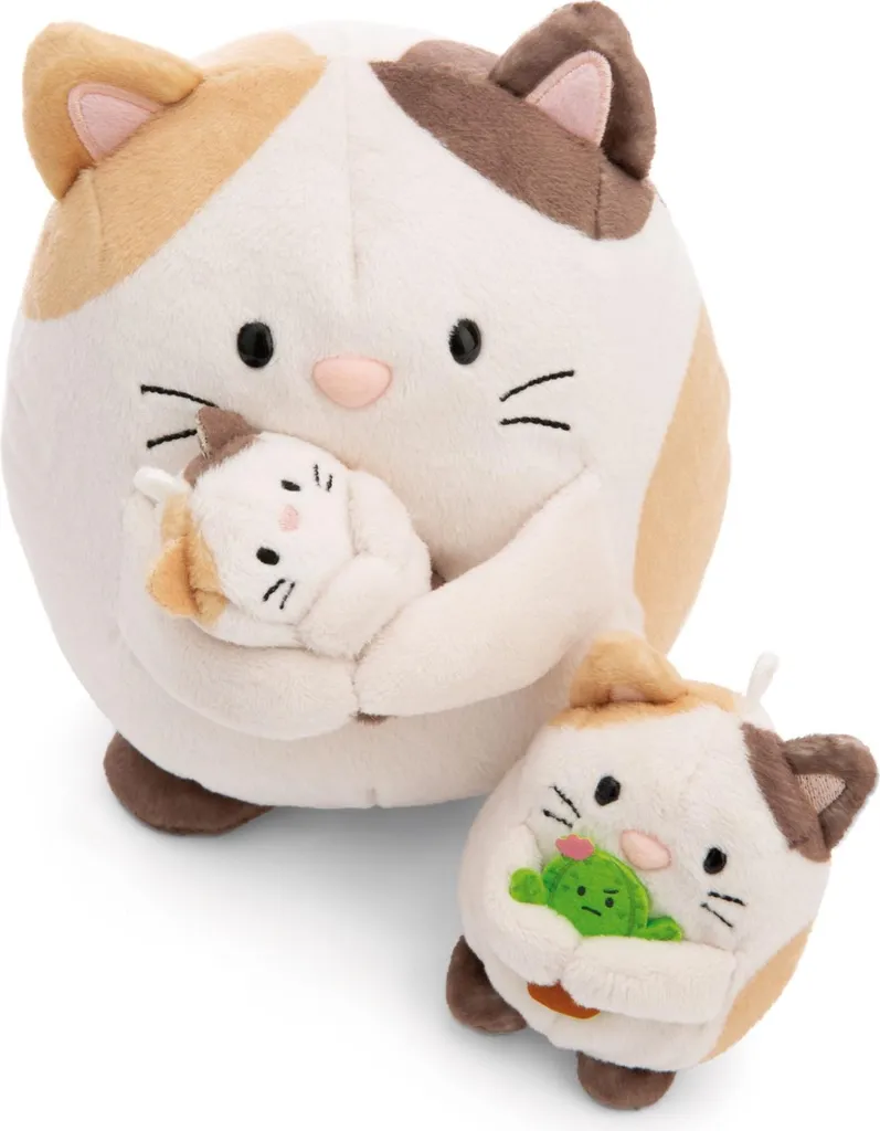 Petite Peluche Chat Angy Mymochi 16 cm : texture moelleuse et douce