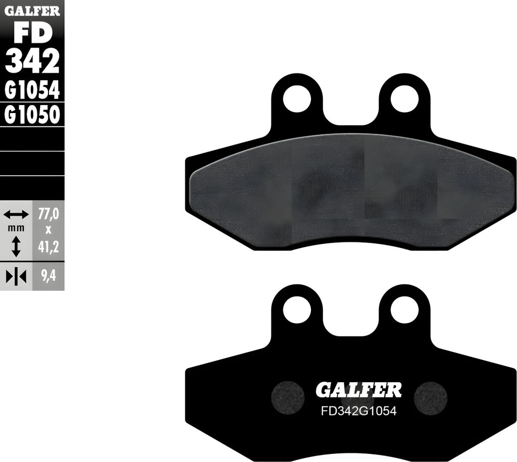 Galfer Bremsbeläge FD342 Bremsbelag FD342 G1054 -Standard