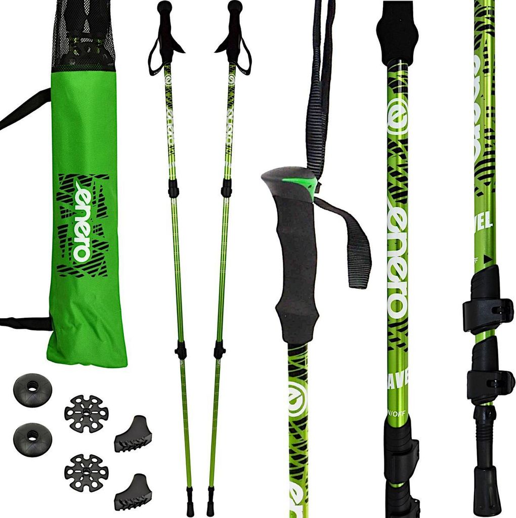 Bastoncini da nordic walking Travel – Con custodia, Enero Immagine del prodotto 