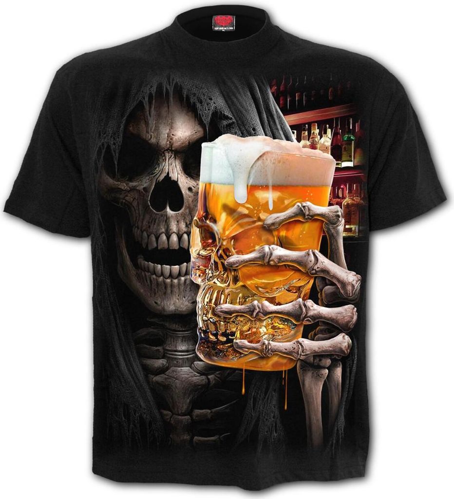 Spiral T-Shirt Herren Live Loud schwarz XL