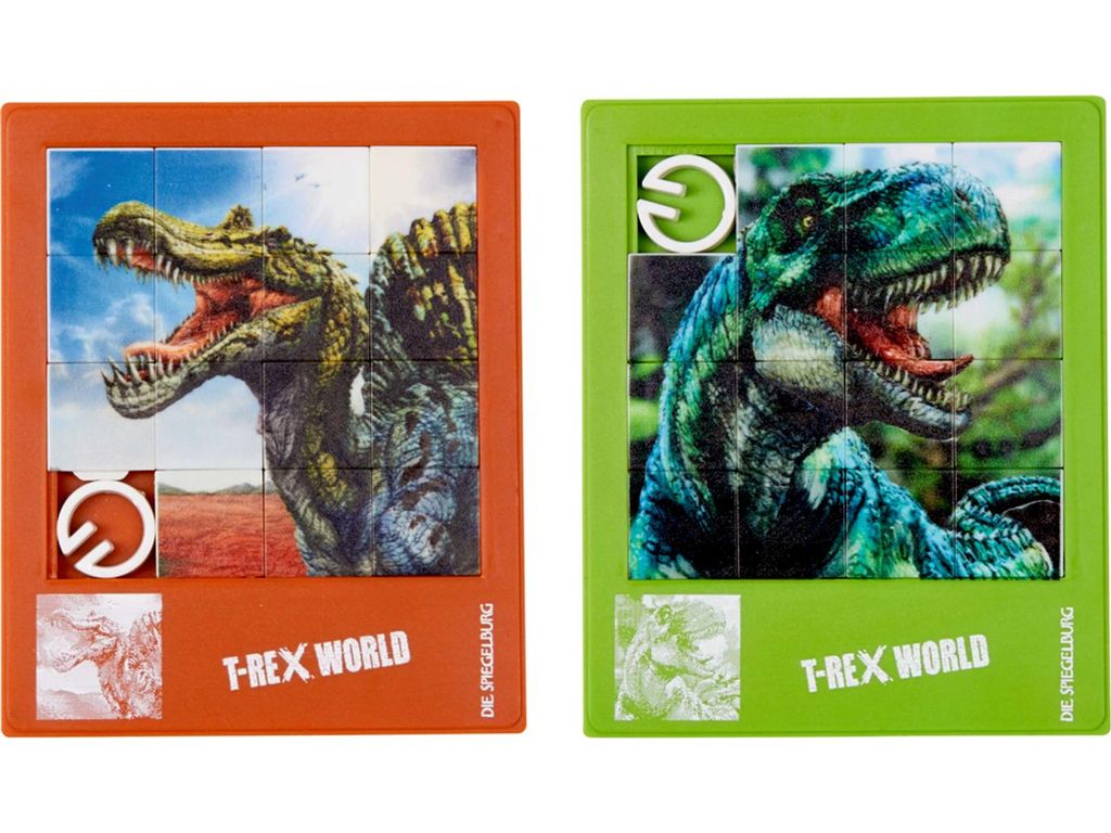 Puzzle scorrevole Spiegelburg Mondo T-Rex, assortiti Immagine del prodotto 