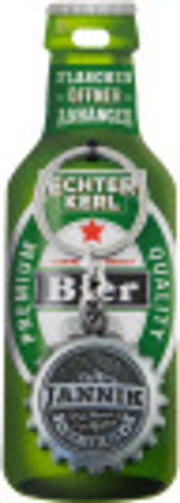 Echter Kerl Flaschenöffner Anhänger - Jannik