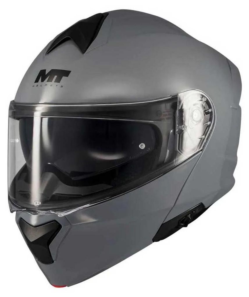 Mt Helmets Genesis Sv Pure Integralhelm Grau M Grau M