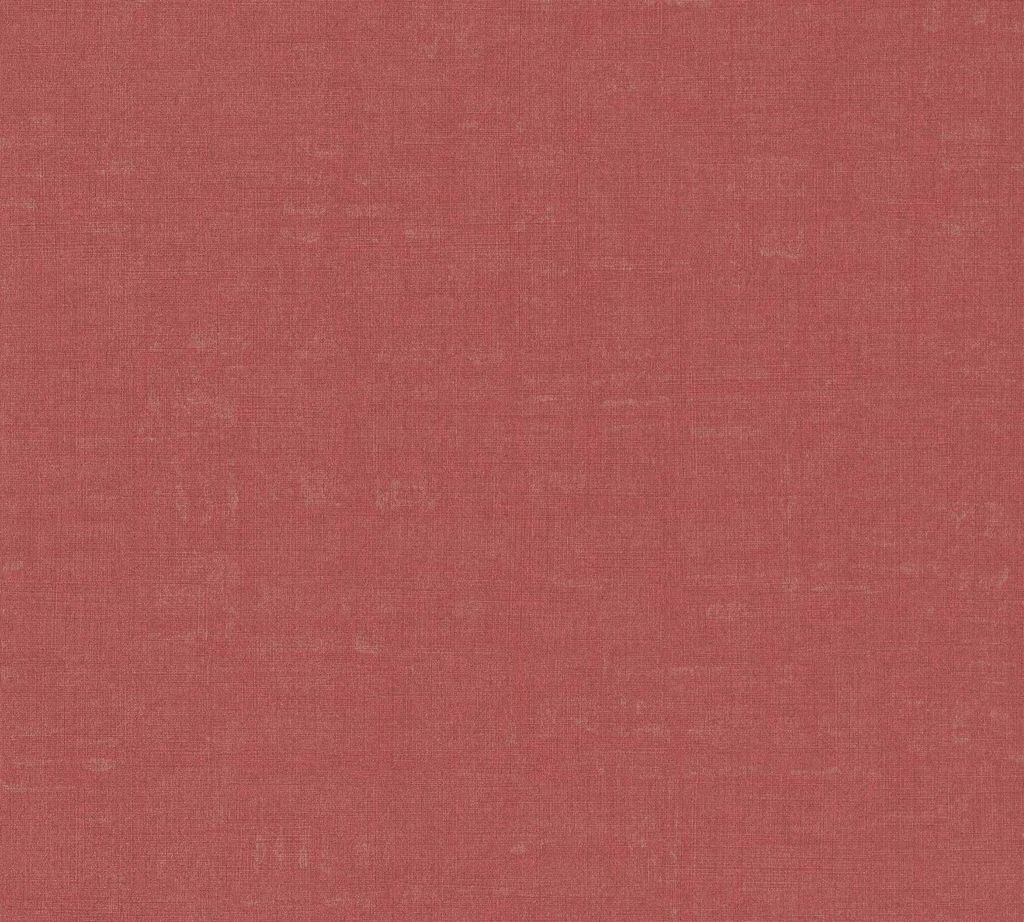 Profhome 387462-GU Uni Tapete Textiloptik matt rot Produktbild 