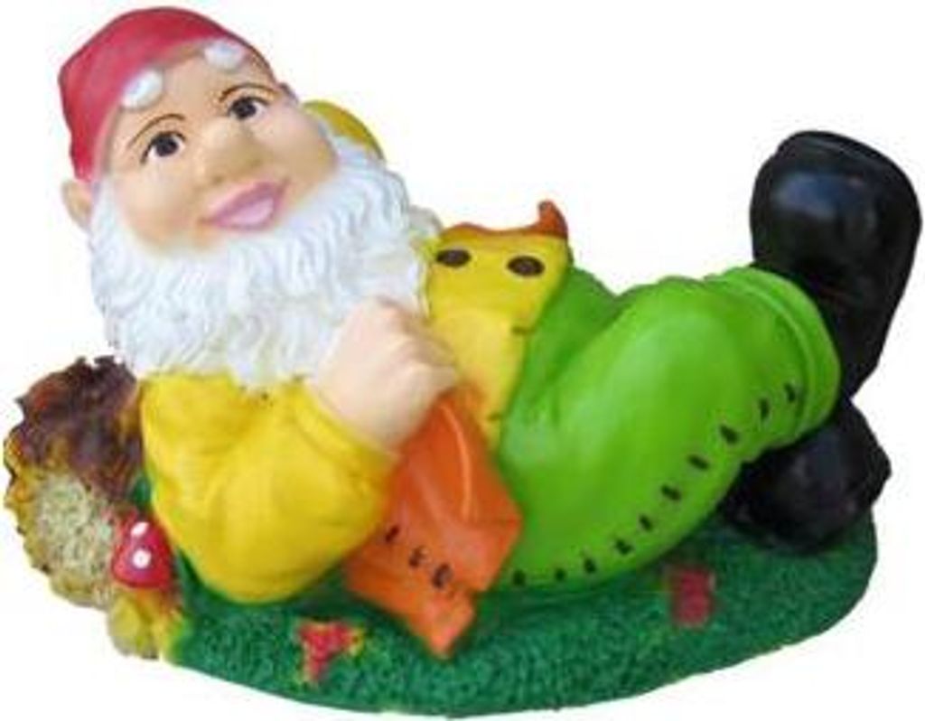 Garten Haus Dekoration Figur Statue Skulpturen Deko Figuren Zwerg Handarbeit K57