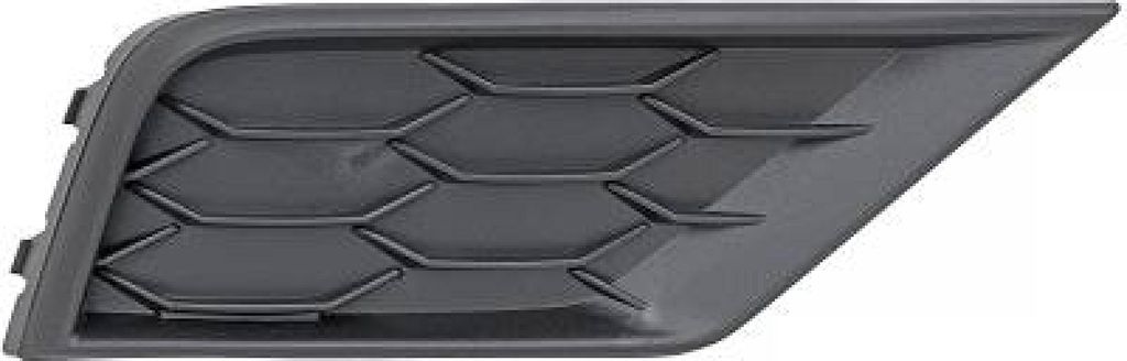 DIEDERICHS Lüftungsgitter Grill Stoßfänger für VW TIGUAN (AD1) Schwarz