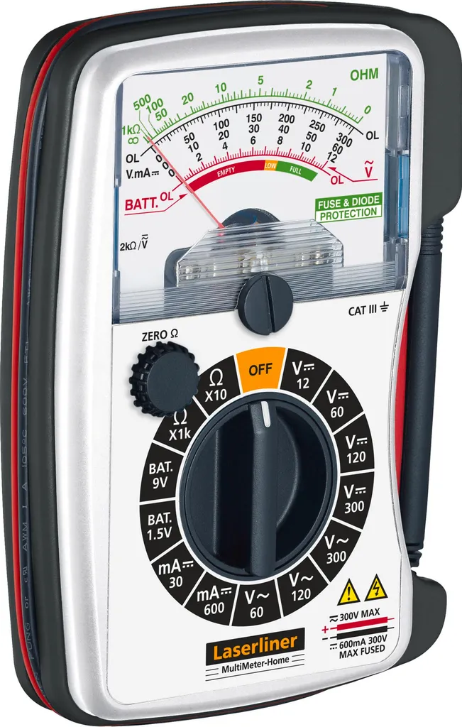 Testeur de Tension Compact Laserliner 083.030A pour Travaux Électriques