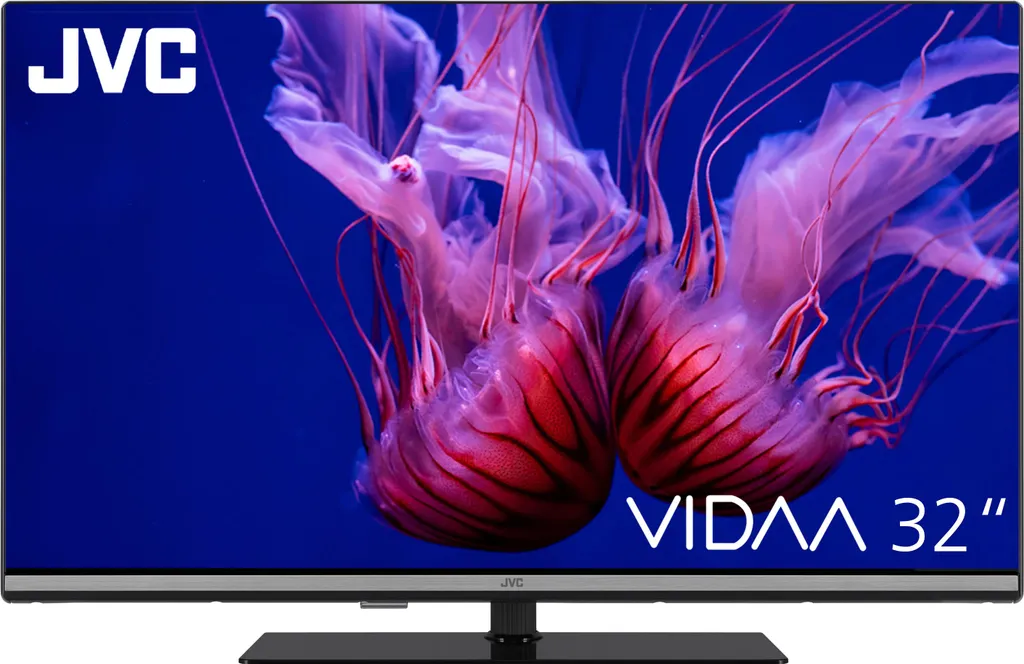 Téléviseur de Chambre QLED 32 pouces JVC Full HD Smart TV VIDAA