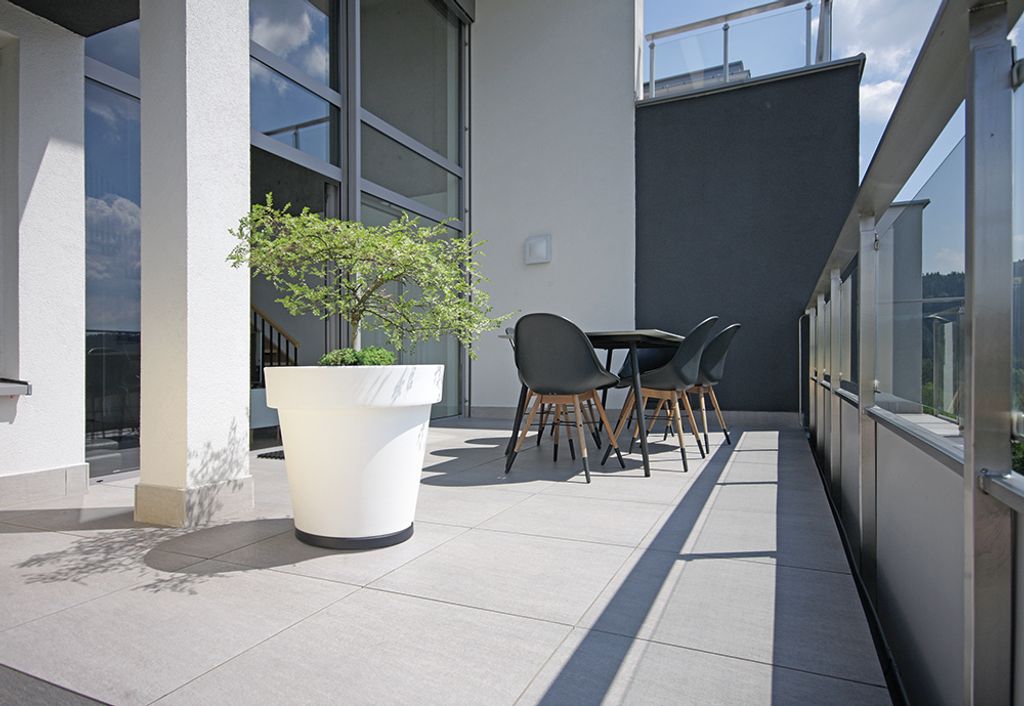 Prosperplast 212l Lexo Kollektion 80x80x74 Cm Blumentopf Produktbild 10