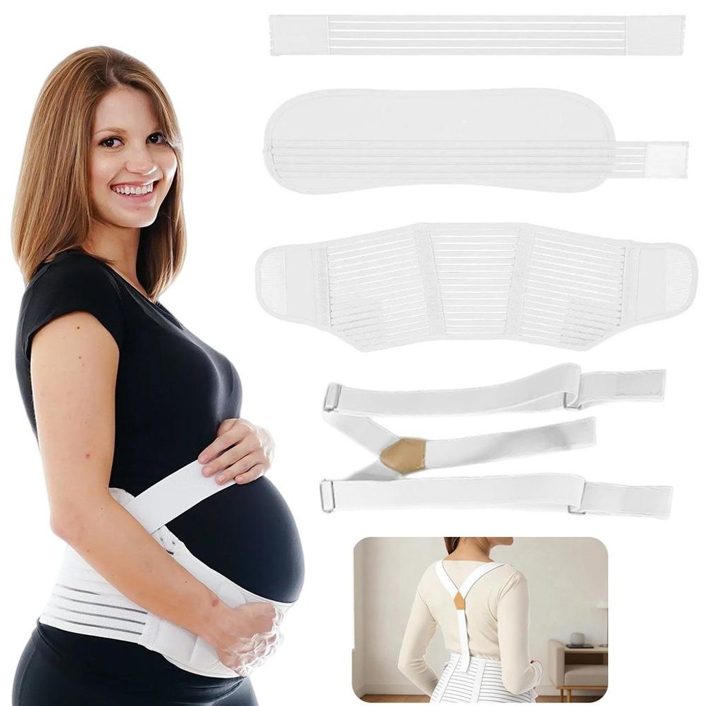 Ceinture de soutien de grossesse en 3 parties, ceinture Image du produit 