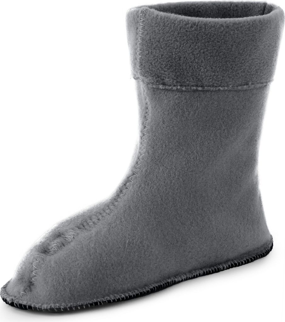 Ladeheid Damen Wärmende Stiefelsocken für Gummistiefel LA-CA-09 LA-CA-12(Dunkelgrau, 36/37)