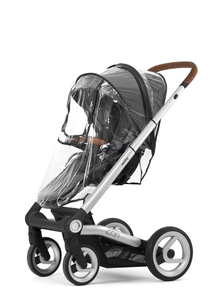 Mutsy Icon Regenverdeck fr Sportwagen, transparent Produktbild 
