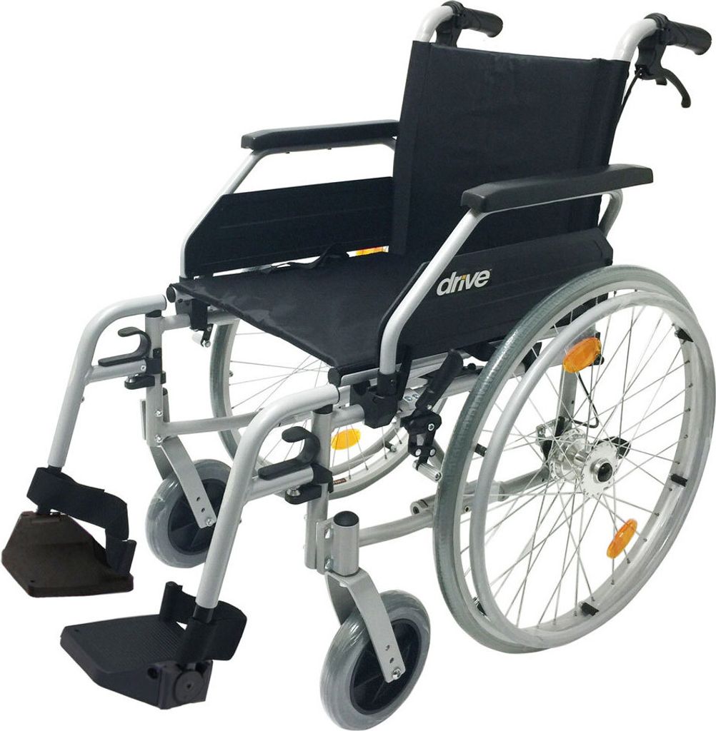 Leichtgewichtrollstuhl LITEC,2G SB38 schwarz-grau,