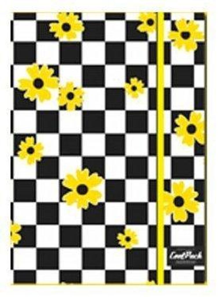 Brulion A5 z gumką 80k linia Coolpack chess flow