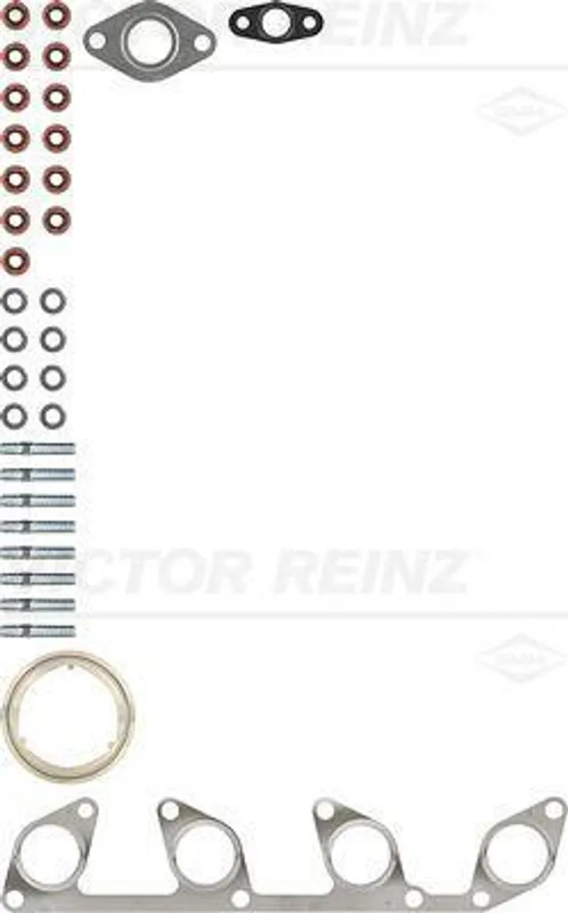 Kit Victor Reinz 04-10050-01 Montaggio Turbo per Audi A4 e VW Golf