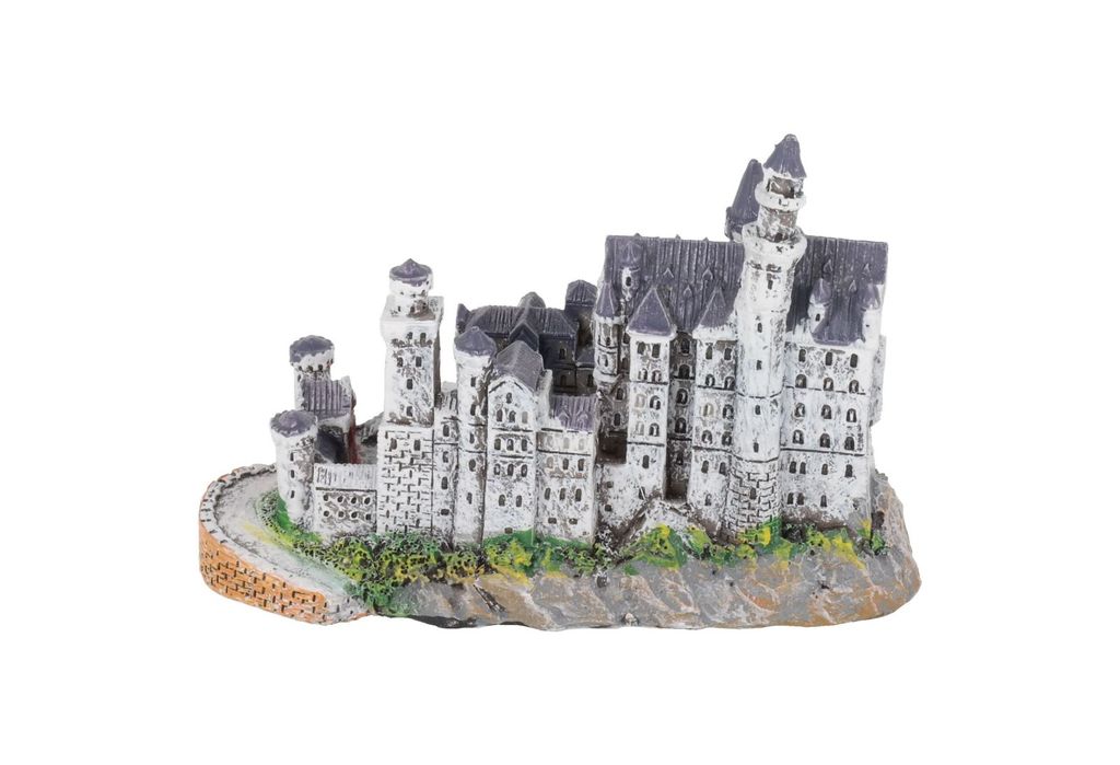 Mini Skulptur Schloss Neuschwanstein Figur Deko Tortendeko Ritterburg Burg Souvenir