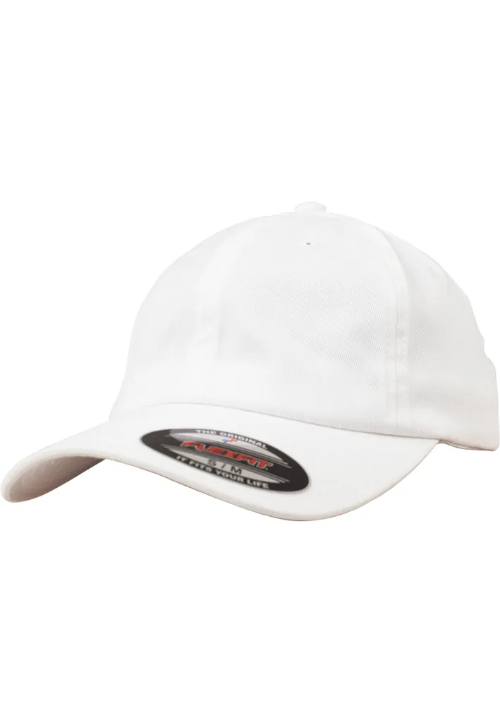 Cappellino Flexfit Cotton Twill Dad Stretch Cap Grigio S/M - Acquista Ora
