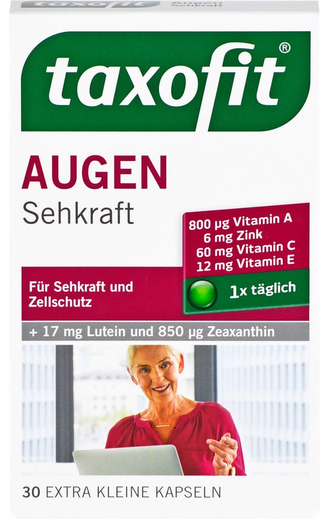Taxofit Eyesight Capsules 30 kapslí Obrázek produktu 