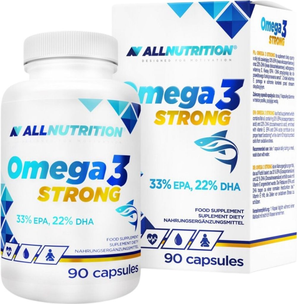 ALLNUTRITION Omega 3 Strong, losse vitamine Productafbeelding 