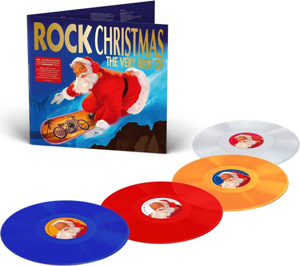 Various: Various: Rock Christmas - The Very Best Of (New Edition 2024) (Colored Vinyl) - - (LP / R)