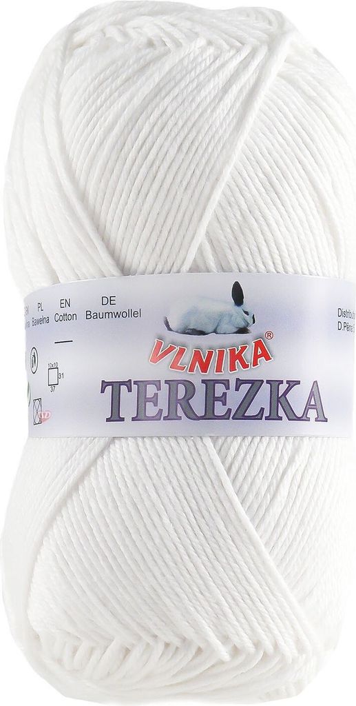 50g Strickgarn Häkelgarn Terezka 100% Baumwolle Produktbild 