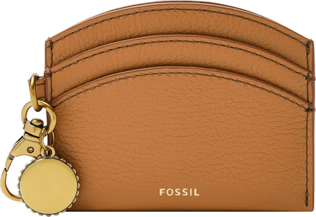Portacarte Donna Fossil Polly Camel SL6455200 | Slim Wallet Pelle