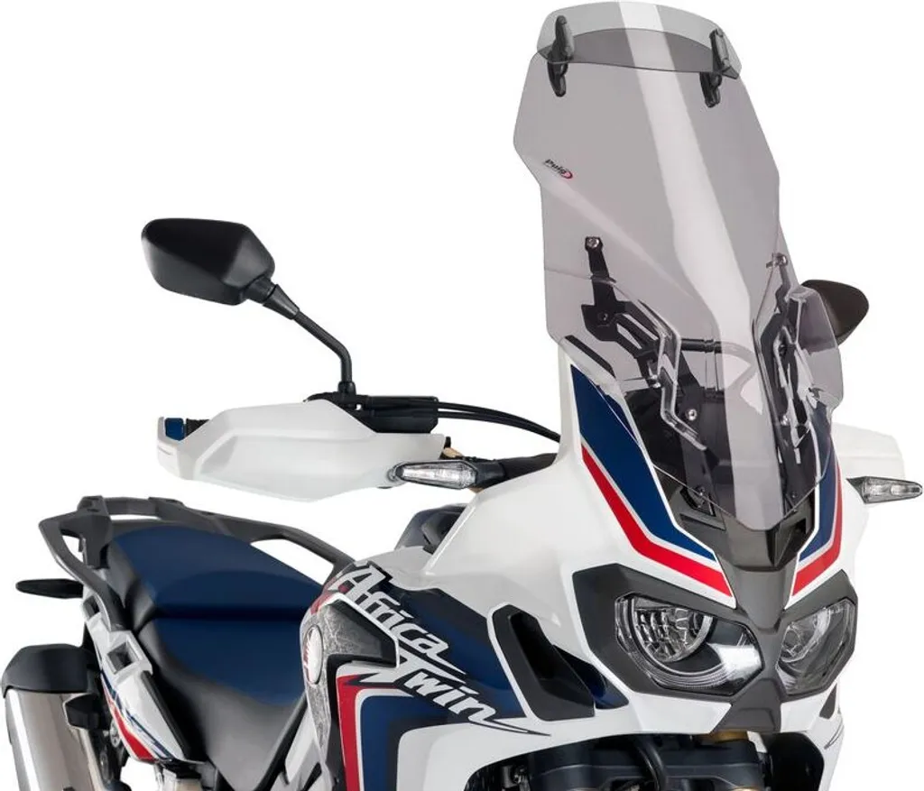Pare-brise Touring PUIG 9157H teinté avec visière pour HONDA AFRICA TWIN