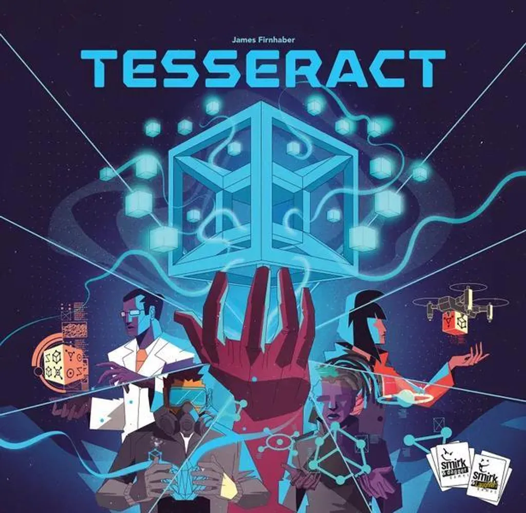 Tesseract Connecté à Contrôle Tactile - Cube Intelligent 20cm sans Fil