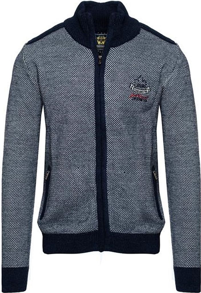 Brandneu Designer Strickjacke CARISMA CRM7287 Reissverschluß und Stickereien XXL
