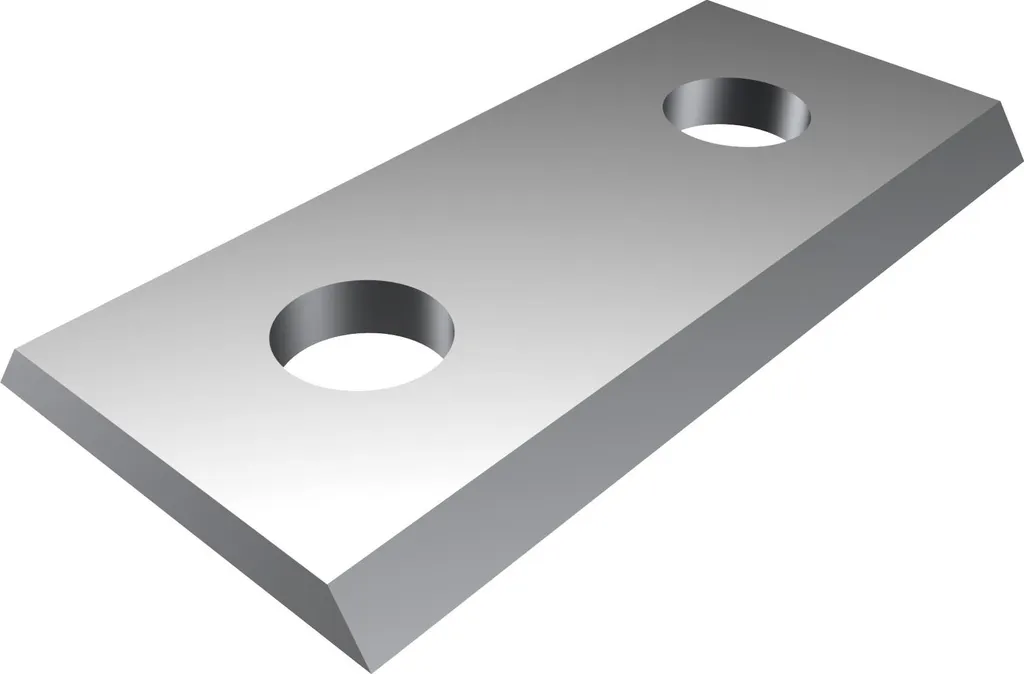 10x Piastre Reversibili 60x12x1,5mm HM | Taglio Pannello Truciolare e MDF