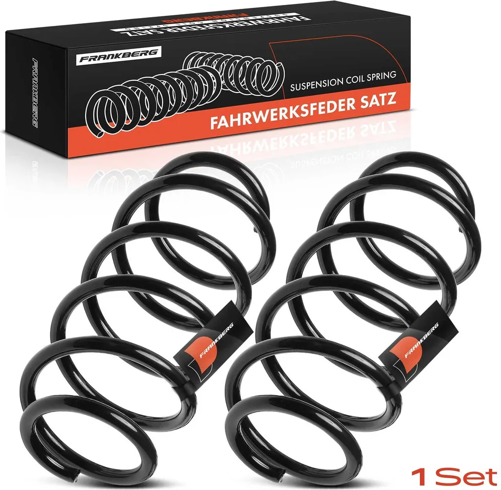 Frankberg 2x Ressort de Suspension Avant pour Skoda Fabia I 6Y2 1.9L