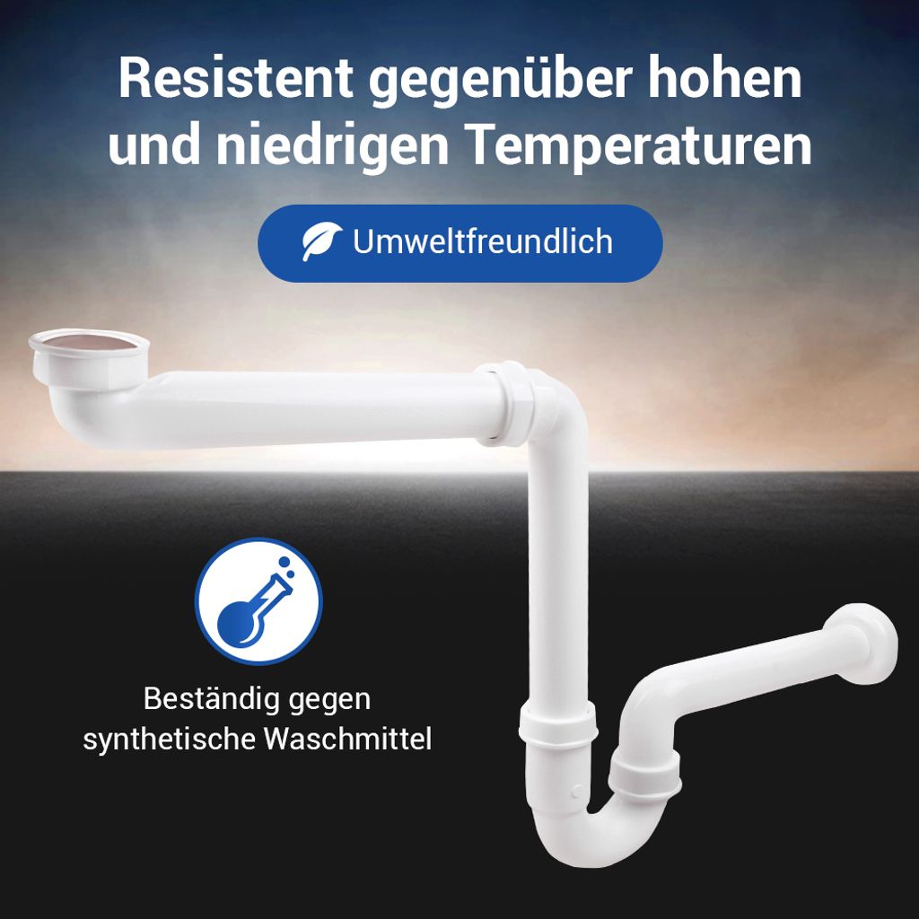 Aquade Geruchsverschluss Röhrengeruschverschluss Produktbild 4
