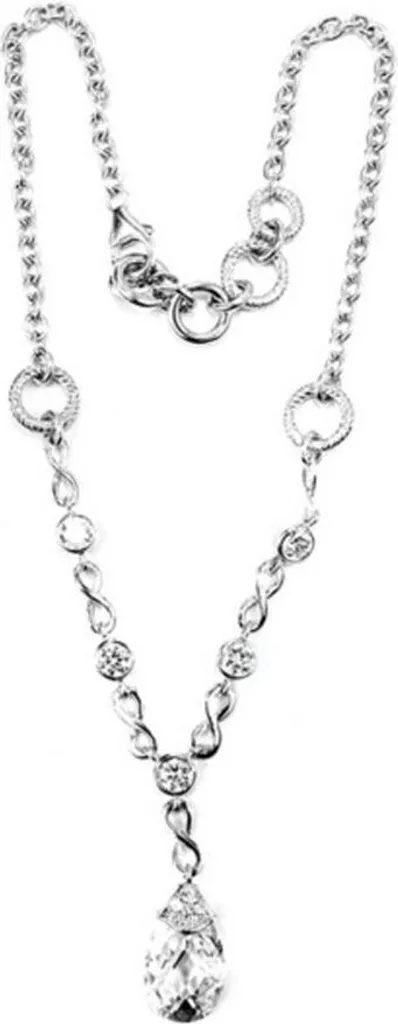 Collier pendentif femme GC Montres CC306N30 bijou en maille jaseron