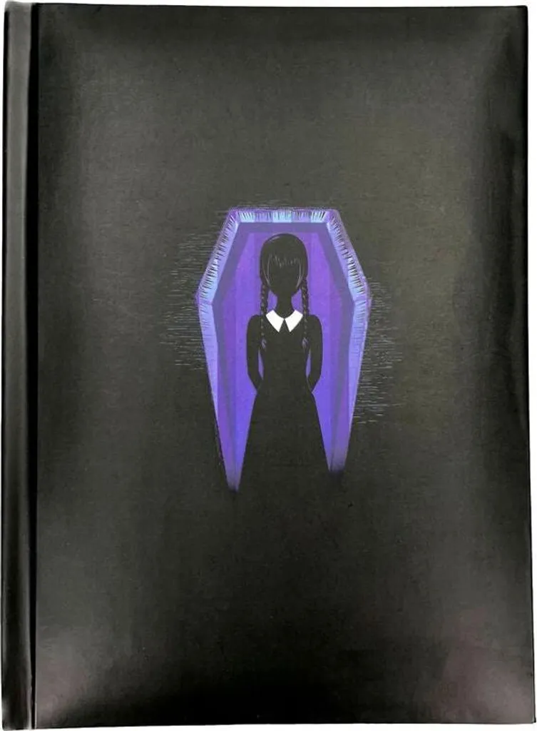 Taccuino A5 Tema Mercoledì Dark Side - Acquista Cancelleria Design 80 Pag