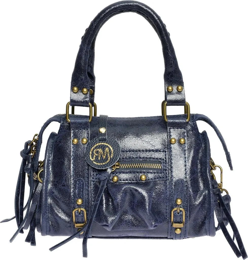 Sac Bandoulière de Soirée Roberta M RM 8154 Bleu Nuit pour Femme