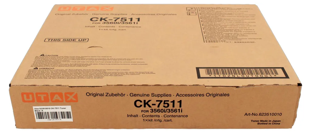Évitez les Pannes d'Impression avec le Toner Utax CK7511 35k pour 3560i