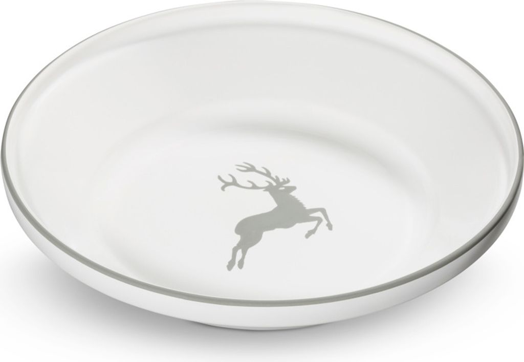 Gmundner Keramik Grauer Hirsch Reifschüssel 28cm