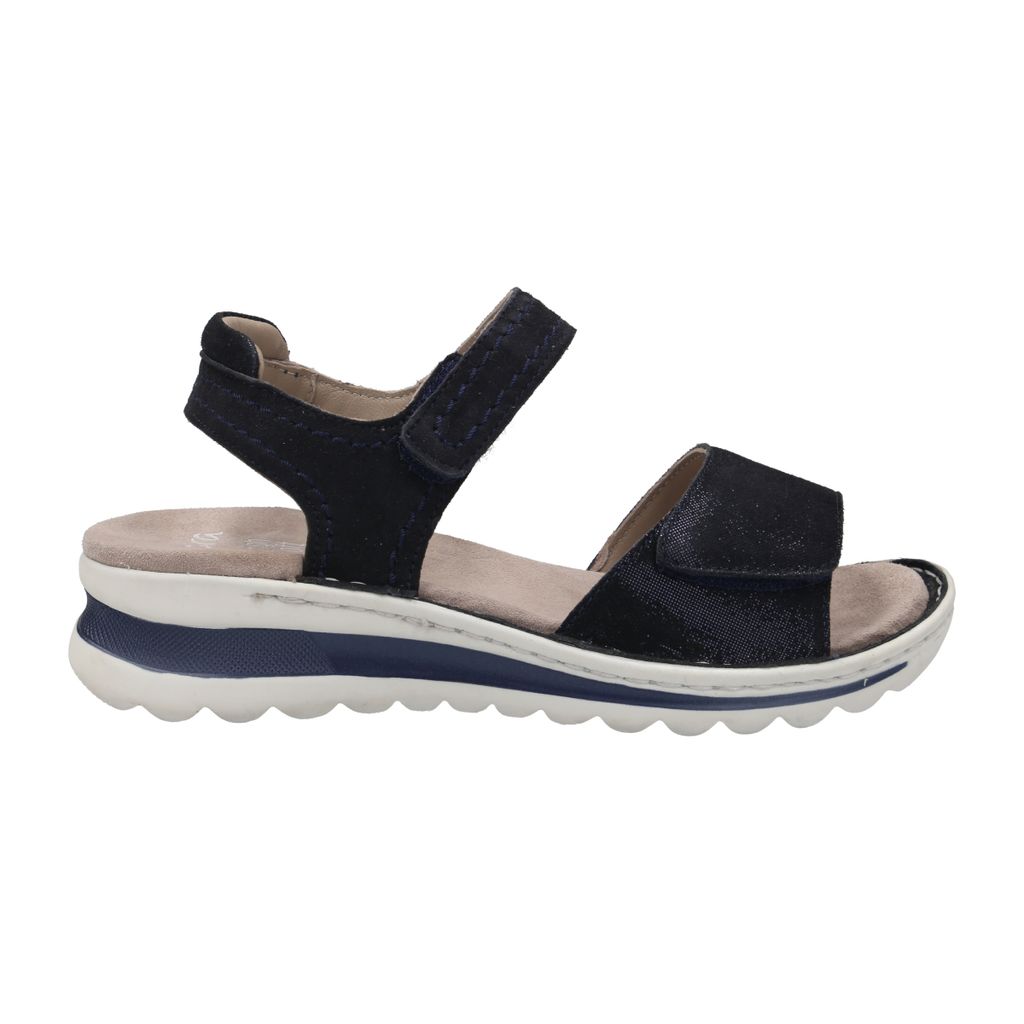 Ara Sandalette TAMPA-S 2.0, Rauleder, Blau, Damen