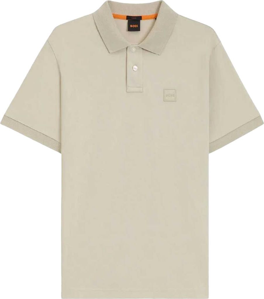 Boss - "Passenger" Poloshirt für Herren, Schmal GT12513 (4XL) (Beige)