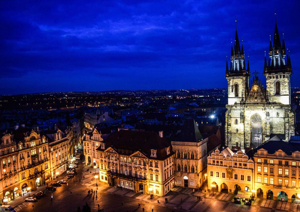 hansepuzzle 13130 - Prag Puzzle, 260 Teile, Reisen, 41,0 x 28,0cm mit hochwertiger Aufbewahrung, Kartonbox und wiederverschließbarem Beutel