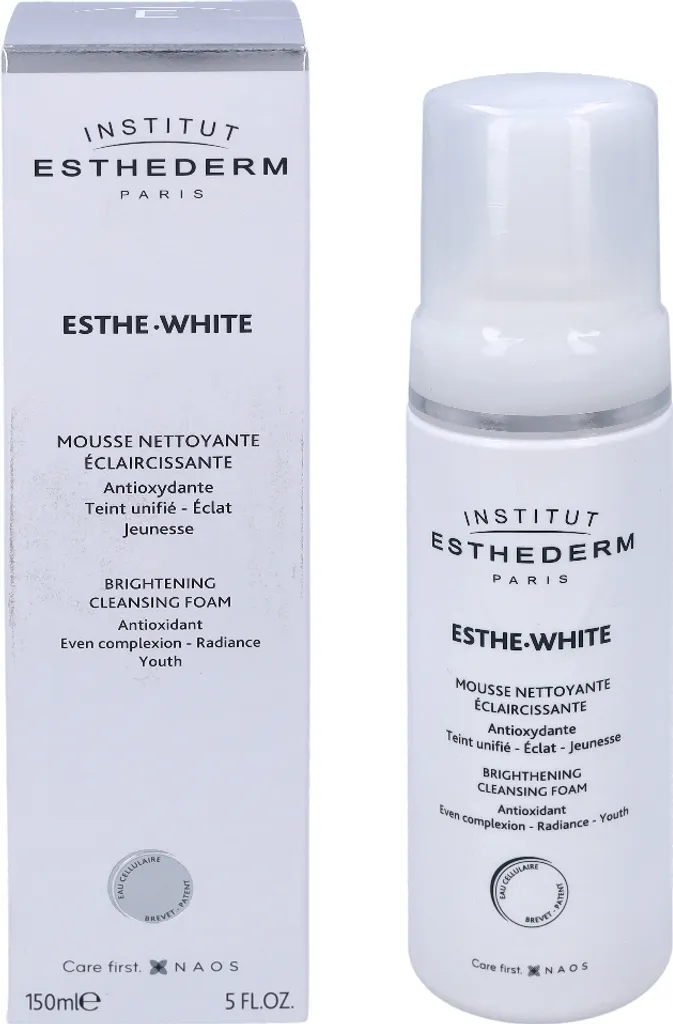 Routine éclat : Mousse nettoyante Esthe White Esthederm jeunesse 150 ml