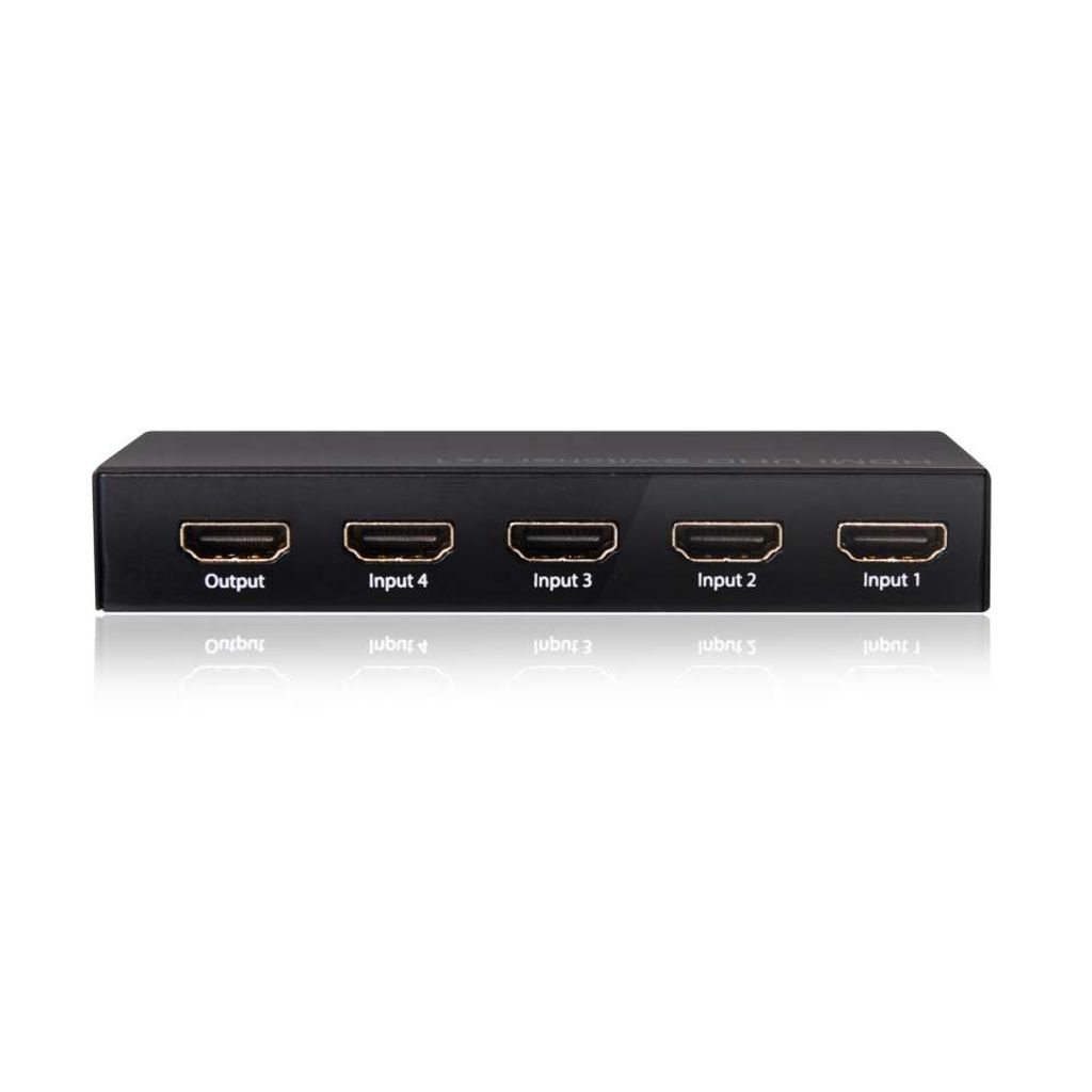 CLUB3D HDMI 2.0 UHD SwitchBox 4 Ports, HDMI, 2.0a, 4096 x Produktbild 