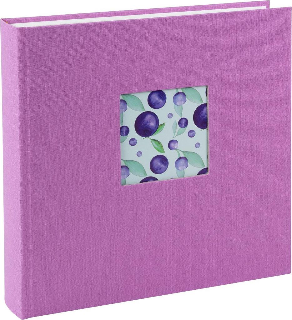Goldbuch Fotoalbum Bella Vista Lavender 25x25 cm mit Leinen und Pergamin-Schutz